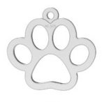 Dog paw pendant