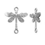 Link pendant - dragonfly, AG 925 silver