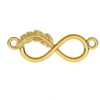 Link pendant - infinity sign - pen, AG 925 silver