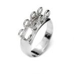 Ring - for suspension, AG 925 silver
